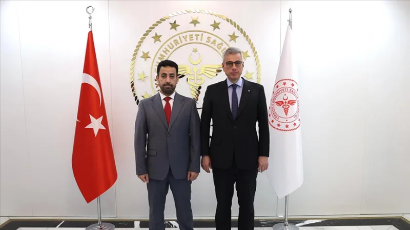 Minister of Health Memişoğlu met with his Syrian counterpart Musab Nizal al-Ali